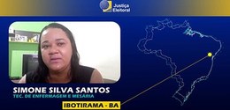 A JE Mora ao Lado: mesária de Ibotirama (BA) diz que atuar na eleição é ajudar a ter um Brasil m...