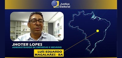 A JE Mora ao Lado: para mesário de Luís Eduardo Magalhães (BA), eleitores depositam “esperança” na urna A JE Mora ao Lado: para mesário de Luís Eduardo Magalhães (BA), eleitores depositam “esperança” ...