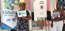 Ações em Juazeiro: EJE/TRE-BA leva projeto “Todas as Vozes” à comunidade indígena Truká
