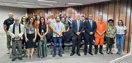 Brigadistas voluntários do TRE-BA recebem certificação em cerimônia realizada nesta segunda-feira (2) Brigadistas voluntários do TRE-BA recebem certificação em cerimônia realizada nesta segunda-feir...