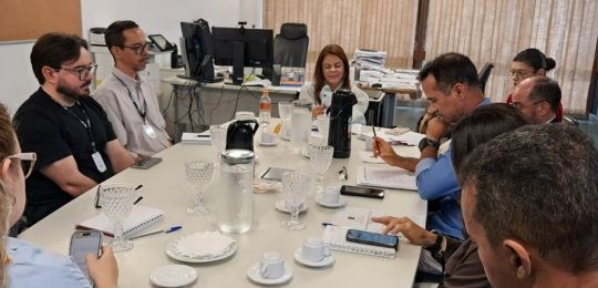 Durante o encontro realizado na terça-feira (29/7), o grupo apresentou o relatório parcial das a...