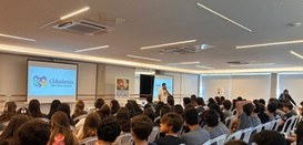 Mais de 170 estudantes participaram das atividades, que incluíram palestra ministrada por servid...