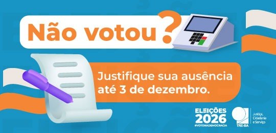 Eleitorado pode justificar ausência nas Eleições 2026 pelo aplicativo e-Título