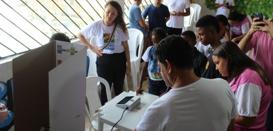 Escola Judiciária Eleitoral da Bahia participa de mais uma edição do projeto ‘Eleições Mirins’ Escola Judiciária Eleitoral da Bahia participa de mais uma edição do projeto ‘Eleições Mirins’