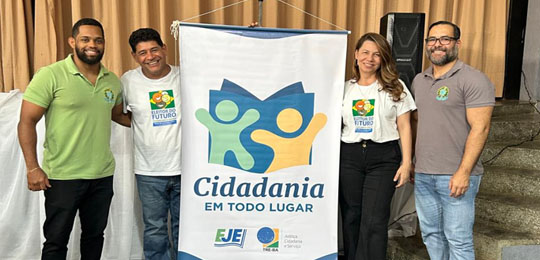 TRE-BA desenvolve projetos Cidadania em Todo Lugar e Todas as Vozes em Jaguaquara, Jequié e Sant...