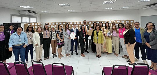 Juntas por Elas: campanha do TRE-BA entrega 312 caixas com donativos à Casa da Mulher Brasileira Juntas por Elas: campanha do TRE-BA entrega 312 caixas com donativos à Casa da Mulher Brasileira