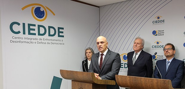 Justiça Eleitoral inaugura Centro Integrado de Combate à Desinformação Justiça Eleitoral inaugura Centro Integrado de Combate à Desinformação