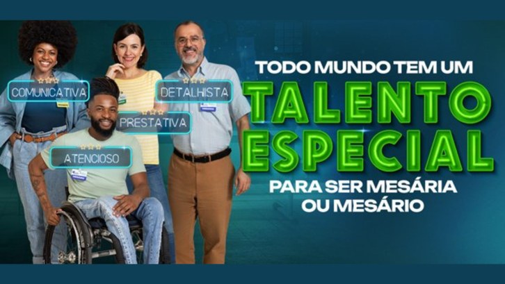 Justiça Eleitoral lança campanha de incentivo ao mesário voluntário Lançada nesta última sexta-feira (17), campanha será exibida em rede nacional de rádio e TV e no...