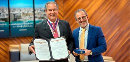 Presidente do TRE-BA é agraciado com Comenda Ministro Coqueijo Costa