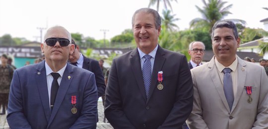 Presidente do TRE-BA é agraciado com Medalha Heróis de Pirajá