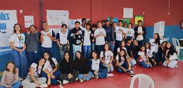 Servidoras(es) do TRE-BA promovem  “Eleição de Líderes de Classe” com estudantes de Vitória da C...