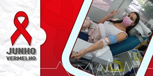 TRE-BA - 27/06 Junho Vermelho: doar sangue é ofertar esperança