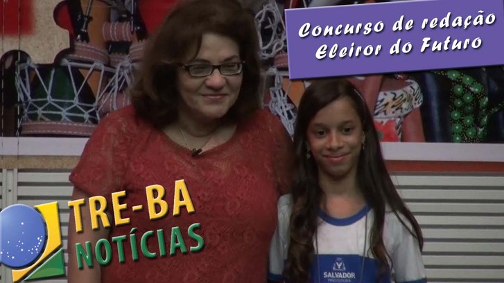TRE-BA 9-10-2013 TRE Notícias: concurso de redação promovido pela EJE Das 16 redações selecionadas, os autores das três melhores levaram um tablete doado pela COELBA ...
