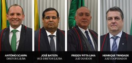 Antônio Scarpa e José Batista assumirão diretoria da EJE/BA, enquanto Freddy Pitta Lima e Henriq...