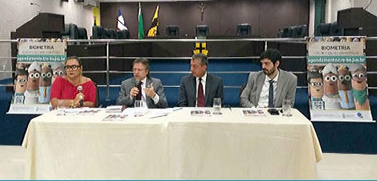 TRE-BA audiência Cruz das Almas TRE-BA audiência Cruz das Almas