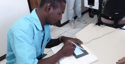 Cobertura jornalística do recadastramento biométrico no município de Itagibá-BA