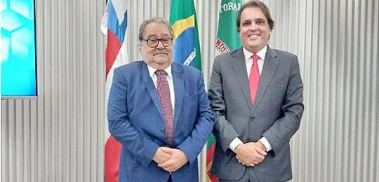 TRE-BA desembargadores Mário Hirs e Roberto Frank TRE-BA desembargadores Mário Hirs e Roberto Frank