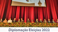 TRE-BA diploma eleitos em cerimônia no TCA. A solenidade marca o encerramento formal do processo...