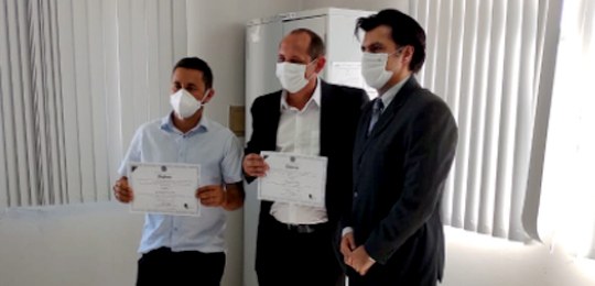 TRE-BA diplomação Firmino Alves 07.10.2021 Diplomação dos eleitos em eleição suplementar em Firmino Alves