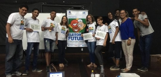 TRE-BA Eleitor do Futuro IMEJA Projeto Eleitor do Futuro inspira iniciativas democráticas na instituição de ensino IMEJA