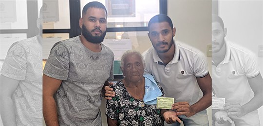 TRE-BA eleitora de 106 anos Eleitora de 106 anos em Itapitanga
