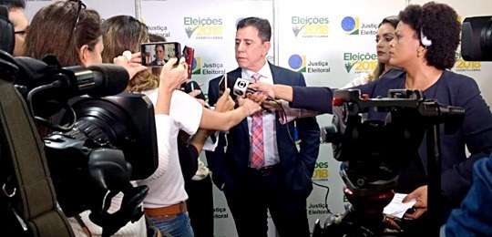 TRE-BA Entrevista presidente pós-eleição Presidente concedeu entrevista à Imprensa
