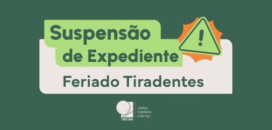 Serviços on-line permanecerão disponíveis por meio do Autoatendimento Eleitoral; expediente será...