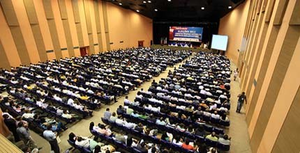 Foto do ultimo fórum de debates sobre eleições 2012 na cidade de Irecê