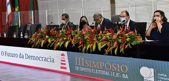 TRE-BA: I painel III simpósio da eje/ba O futuro da democracia