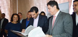 TRE-BA inauguração posto avançado da biometria na Câmara Municipal