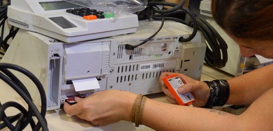 TRE-BA inseminação de urnas eleições 2018 inseminação de urnas CAT
