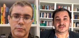 Jaime Barreiros e Frederico Alvim, professores e servidores da Justiça Eleitoral em live no Inst...