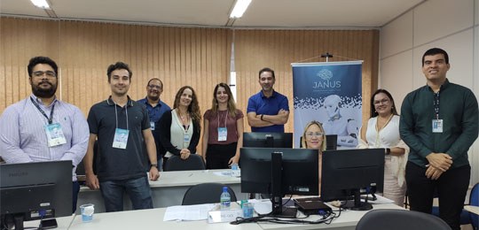 TRE-BA JANUS- TREINAMENTO TRE-BA recebe servidores do Tribunal Eleitoral de Goiás para implantação do Janus
Eleitoral goi...