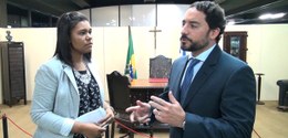 TRE-BA  - Juiz ouvidor concede entrevista para falar do aplicativo Pardal