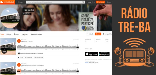 TRE-BA lança programa de rádio no SoundCloud TRE-BA lança programa de rádio no SoundCloud