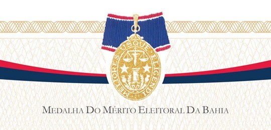Ministros do TSE serão agraciados com Medalha do Mérito Eleitoral da Bahia com Palma 