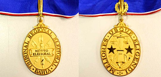 TRE-BA Medalha do Mérito Eleitoral