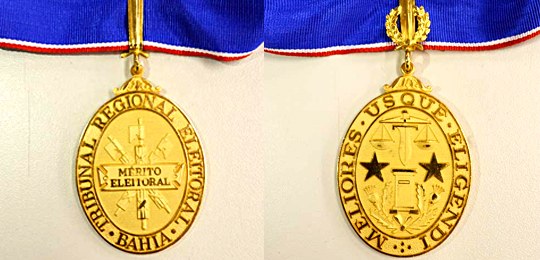 TRE-BA Medalha do Mérito Eleitoral TRE-BA Medalha do Mérito Eleitoral
