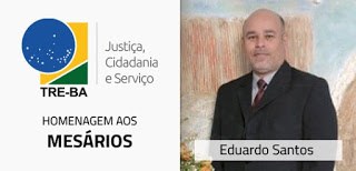 Mesários serão homenageados pelo Tribunal Regional Eleitoral da Bahia com a Medalha do Mérito El...