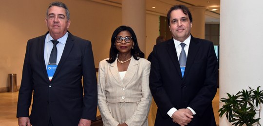 TRE-BA nova gestão Coptrel O presidente do Tribunal Regional Eleitoral da Bahia (TRE-BA), desembargador Roberto Maynard Fra...
