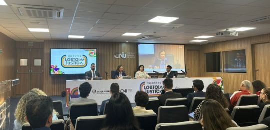 TRE-BA participa do ‘Encontro LGBQIA+ Justiça’, promovido pelo CNJ nos dias 25 e 26 de junho, em Brasília TRE-BA participa do ‘Encontro LGBQIA+ Justiça’, promovido pelo CNJ nos dias 25 e 26 de junho, em...