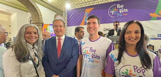 TRE-BA participa do mutirão PopRuaJud em Salvador Evento promovido pelo CNJ ofertou serviços gratuitos à população em situação de rua no Pelourinho