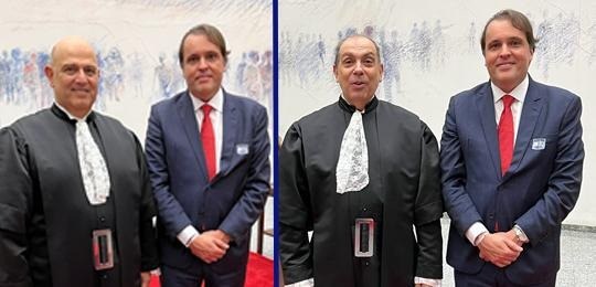 TRE-BA Posse Ministros STJ Messod Azulay Neto e Paulo Sérgio Domingues foram empossados na última terça-feira (6/12); presi...