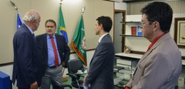 O presidente do Tribunal de Contas dos Municípios do Estado da Bahia (TCM), Conselheiro Francisc...