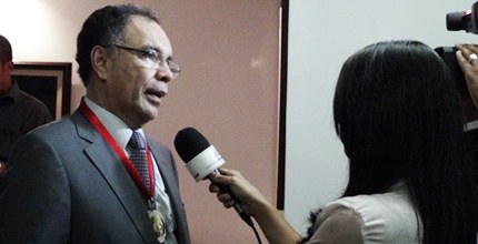 O Desembargador Lourival Almeida Trindade, Presidente do Tribunal Regional Eleitoral da Bahia, s...