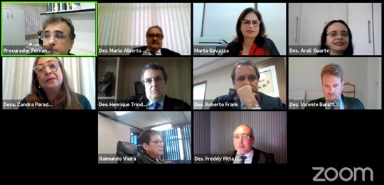 TRE-BA primeira sessão do procurador Fernando Túlio Primeira sessão com o procurador Fernando Túlio