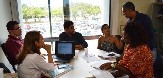 Encontro foi realizado na sede da Secretaria de Educação do Estado da Bahia