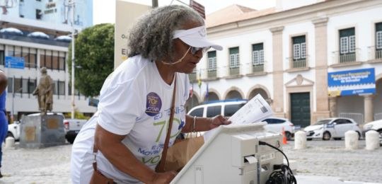 TRE-BA realiza treinamento de eleitores para público 70+
