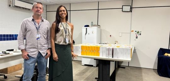 TRE-BA recebe doação de aparelhos eletrônicos da Receita Federal