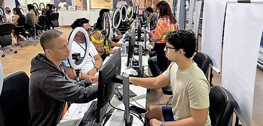 Movimento intenso: TRE-BA registra quase 5 mil atendimentos em 2h de plantão